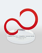 audius | Fujitsu supplier of the year award “Customer Focus”