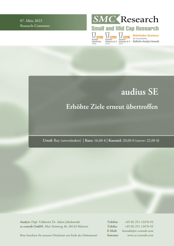 audius | SCM Research Comment Stand 07.03.2023