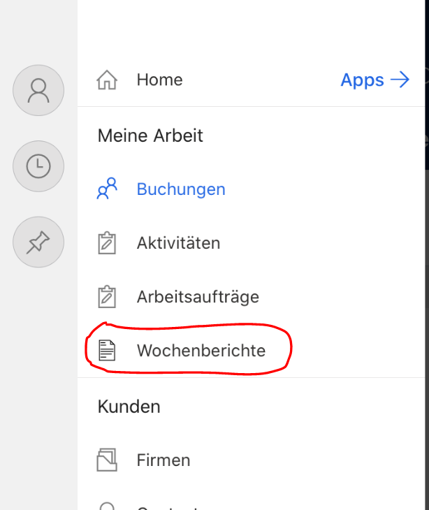 audius | Wochenberichte Field Service App