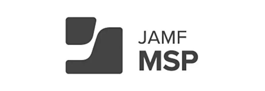 Jamf Managed Service Provider (MSP) Logo für die Verwaltung von Apple Geräten