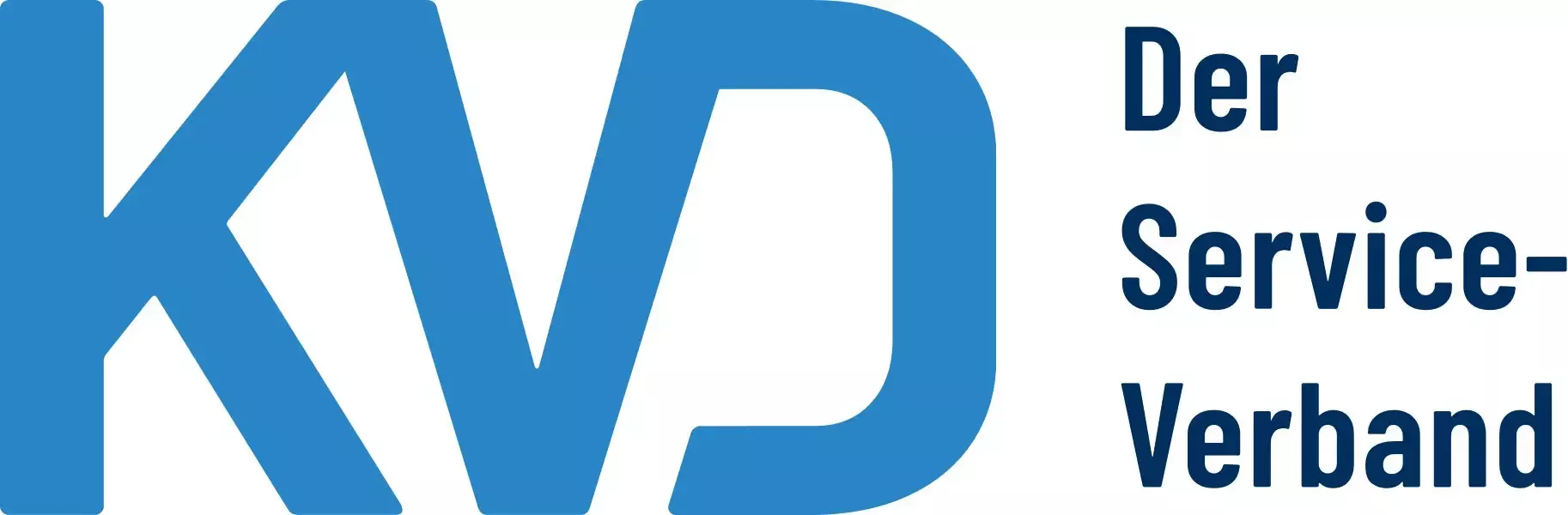 KVD-Partnerlogo des Serviceverbands KVD, das die Mitgliedschaft und Zusammenarbeit im Bereich Service Management hervorhebt.