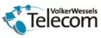 Offizielles VolkerWessels Telecom Logo auf weißem Hintergrund.