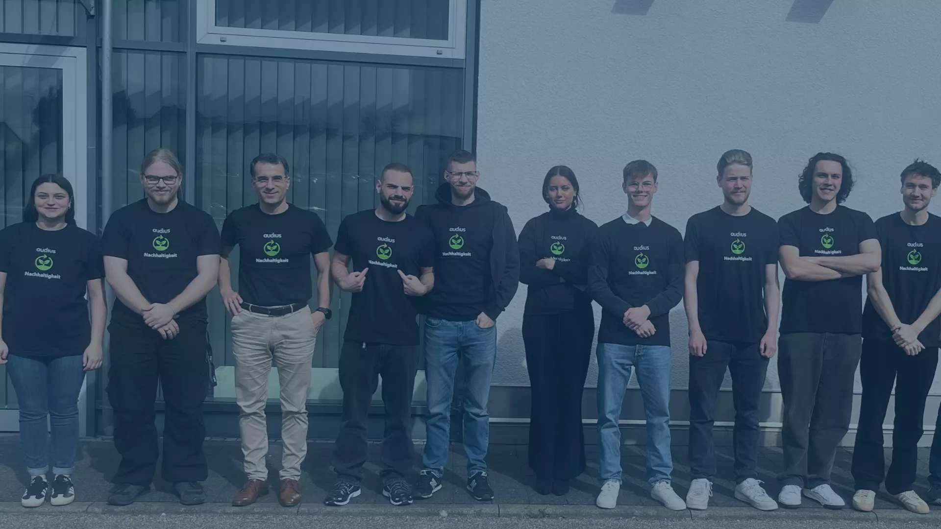 Bild Azubiprojekt Nachhaltigkeit bei audius