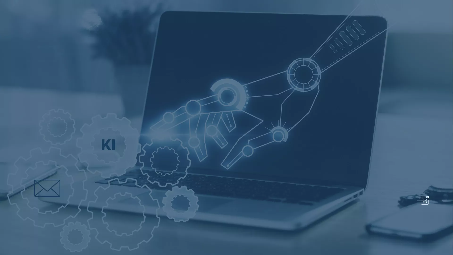 Bild Blogbeitrag KI-Automatisierung mit Microsoft Power Automate: E-Mails, Tickets und Serviceprozesse intelligent verarbeiten