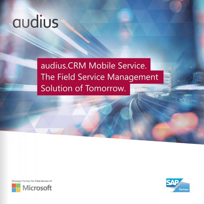 audius | CRM Mobile Service Brochure | EN