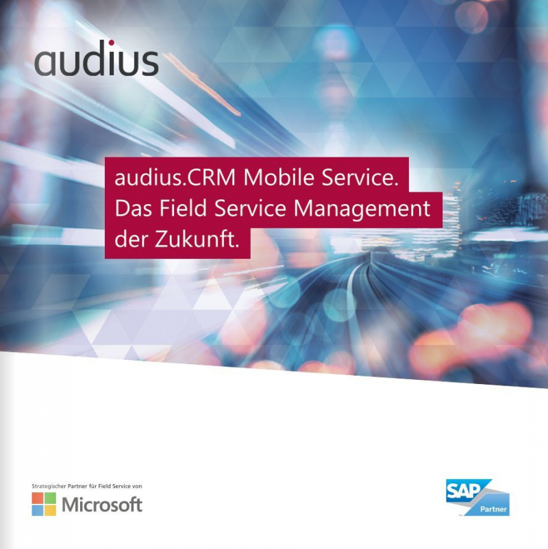 audius | CRM Mobile Service Broschüre