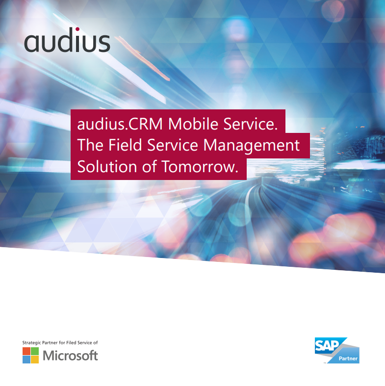 audius | CRM Mobile Service Bröschüre | EN | Bild