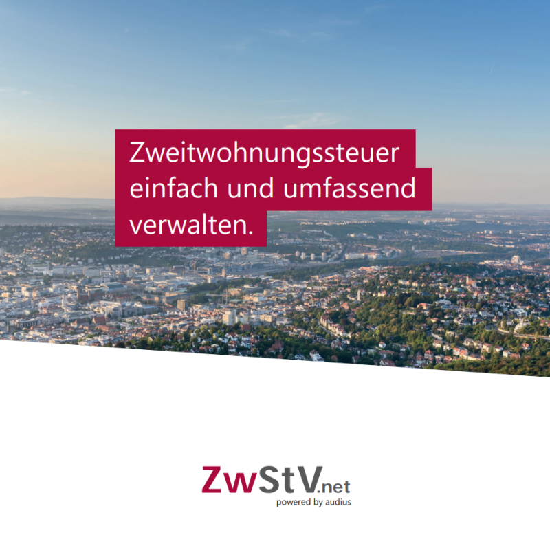 audius | Kommunale-Anwendungen | Zweitwohnungssteuer | 2023