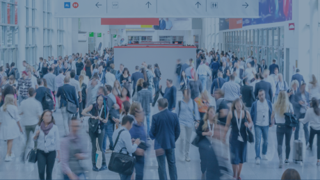 Messestand von audius auf der it-sa 2025 im Messezentrum Nürnberg. Vom 7. bis 9. Oktober präsentiert das audius-Team dort seine Kernkompetenz im Bereich IT-Sicherheit.