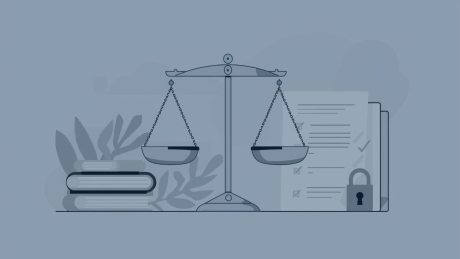 KI-Schulungspflicht nach EU AI Act (Artikel 4) für Unternehmen und öffentliche Verwaltungen in Deutschland: Illustration einer Gruppe von Mitarbeitenden vor einem futuristischen KI-Netzwerk, das die Bedeutung von KI-Kompetenz, Compliance und digitaler Transformation symbolisiert. 